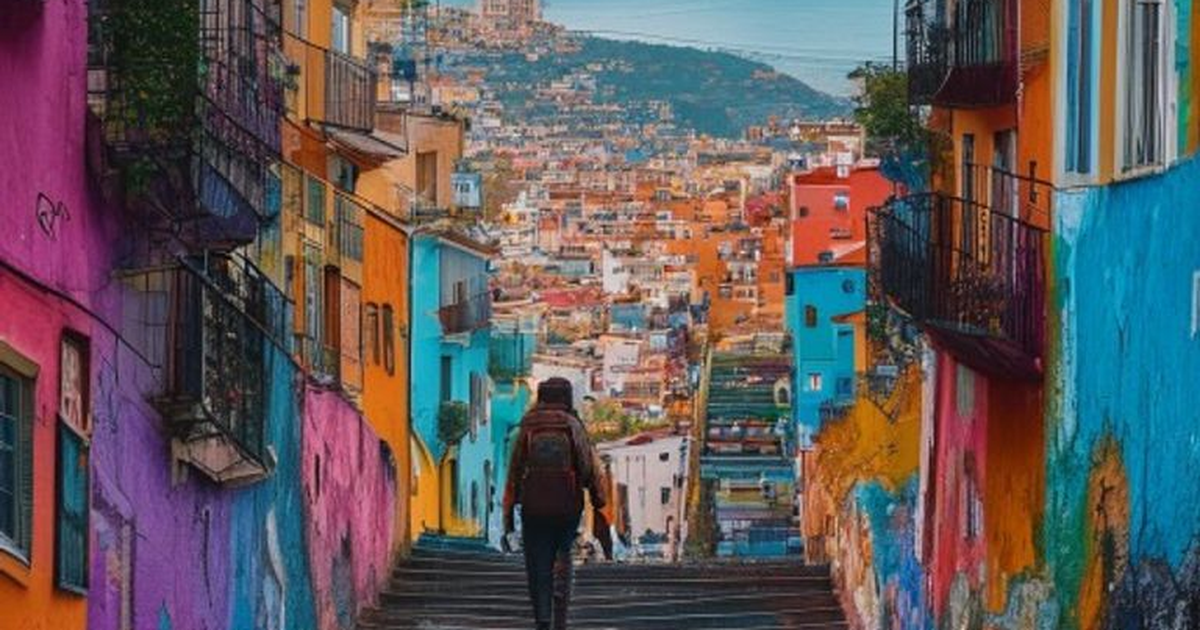 Chile Reise-eSIM Guide — die bunten Hügel von Valparaíso